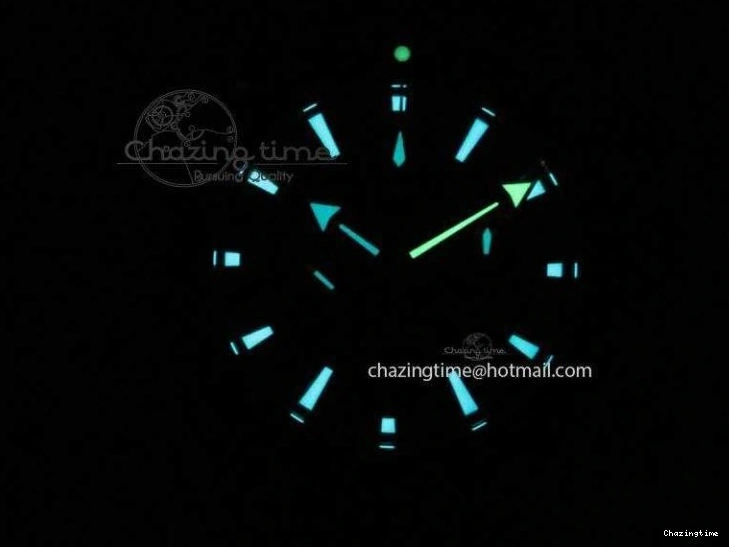 0320 Sophisticated Planet Ocean Master Chronometer Chrono SS OM 1:1 Best Edition Orange On SS Bracelet A 8156